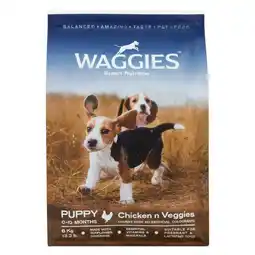 Pick n Pay Liquor Waggies Puppy Chicken And Veggies 6kg offer