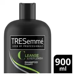 Pick n Pay Liquor Tresemmé Cleanse & Replenish Clarifying Shampoo for All Hair Types 900ml offer