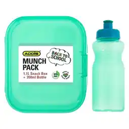 Pick n Pay Liquor Addis Green Munchpack Cube & Bottle Combo 1.1L offer