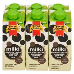 Pick n Pay Liquor First Choice Cookies & Cream Flavoured Milk 6 x 250ml offer