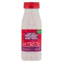 Pick n Pay Liquor Fair Cape Dairies Lunchbox Mixed Berry Low Fat Dairy Snack 250ml offer