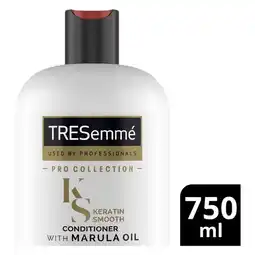 Pick n Pay Liquor Tresemmé Keratin Smooth Frizz Control Conditioner 750ml offer