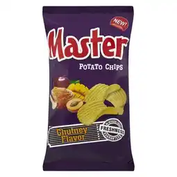 Pick n Pay Liquor Master Chutney Flavour Potato Chips 100g offer