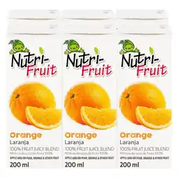 Pick n Pay Liquor Nutri-Fruit Orange Juice 6 x 200ml offer