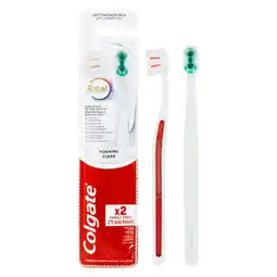 Pick n Pay Liquor Colgate Total Foaming Clean Toothbrush 2 Pack offer
