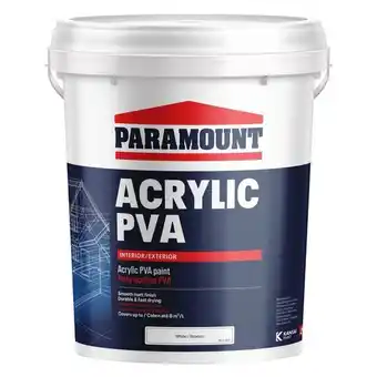 Pick n Pay Liquor Plascon Paramount Householder Pva White 20L offer