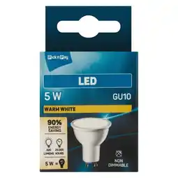 Pick n Pay Liquor PnP 5w Gu10 Led Non-Dimmable Warm (Downlighter) offer