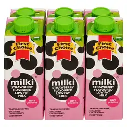 Pick n Pay Liquor First Choice Strawberry Milk 6 x 250ml offer