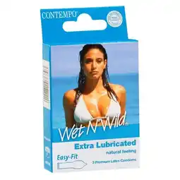 Pick n Pay Liquor Contempo Wet & Wild Extra Lubricated Condoms 3 Pack offer