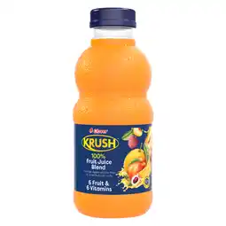 Pick n Pay Liquor Clover Krush Fruit Juice Blend 100% 6 Fruit & Vitamins 500ml offer