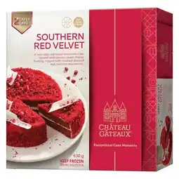 Pick n Pay Liquor Chateau Gateaux Frozen Southern Red Velvet Cake 630g offer