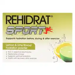 Pick n Pay Liquor Rehidrat Sport Lemon & Lime Powder 6 Pack offer
