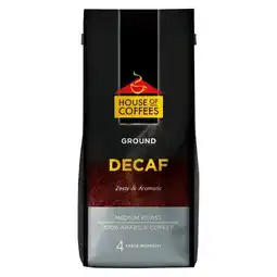 Pick n Pay Liquor House of Coffees Decaffeinated Ground Coffee 250g offer
