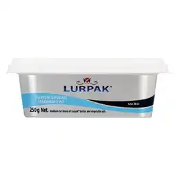 Pick n Pay Liquor Lurpak Medium Fat Salted Butter Spread 250g offer