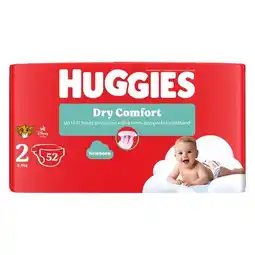 Pick n Pay Liquor Huggies Dry Comfort Nappies Value Pack Size 2 52 Pack offer