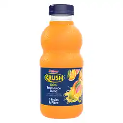 Pick n Pay Liquor Clover Krush Fruit Juice Blend 100% 6 Fruit & 6 Vitamins 500ml offer