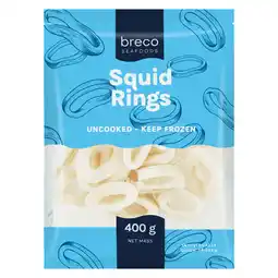 Pick n Pay Liquor Breco Frozen Squid Rings 400g offer