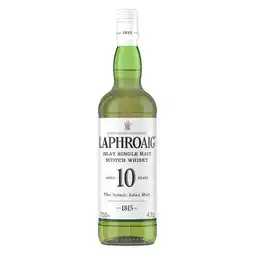 Pick n Pay Liquor Laphroaig 10yo Single Malt Whisky 750ml offer