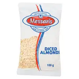 Pick n Pay Liquor Messaris Diced Almonds 100g offer