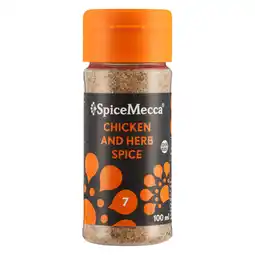 Pick n Pay Liquor Spice Mecca Chicken & Herb Spice Bottle 100ml offer