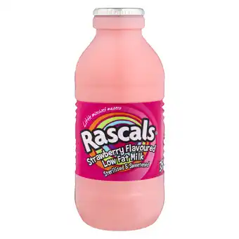 Pick n Pay Liquor Rascals Strawberry Flavoured Low Fat Milk 350ml offer