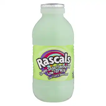 Pick n Pay Liquor Rascals Cream Soda Flavoured Low Fat Milk 350ml offer