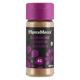 Pick n Pay Liquor Spice Mecca Coriander Powder Dhania Bottle 100ml offer