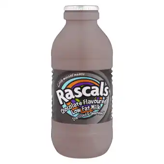 Pick n Pay Liquor Rascals Chocolate Flavoured Low Fat Milk 350ml offer