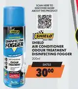 Midas Shield Air Conditioner Odour Treatment Disinfecting Fogger SH755-200ml offer