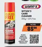 Midas Wynn's Carb Cleaner W398-285g + 20% Free offer