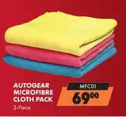 Midas Autogear Microfiber Cloth Pack 3 Piece MFC01 offer