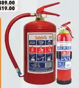 Midas Safequip Fire Extinguishers With Plastic Bracket FE01-1Kg offer