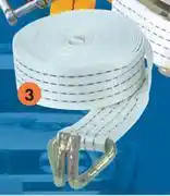 Midas Autogear Tie Downs & Luggage Straps 4 Ton 50mm x 9m Load Lock Strap LH90 offer