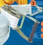 Midas Autogear Tie Downs & Luggage Straps 4 Ton Ratchet With Tail LH40 offer