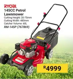 Builders Warehouse RYOBI 145CC Petrol Lawnmower offer