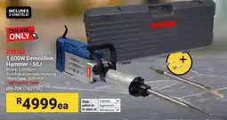 Builders Warehouse RYOBI 1 600W Demolition Hammer - 50J offer