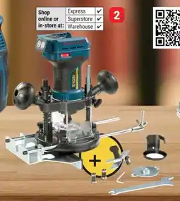 Builders Warehouse RYOBI 18V Brushless 3-in-1 Router offer