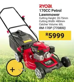 Builders Warehouse RYOBI 170CC Petrol Lawnmower offer