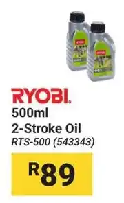 Builders Warehouse RYOBI 2-Stroke Oil offer