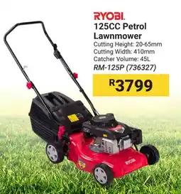 Builders Warehouse RYOBI 125CC Petrol Lawnmower offer