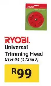 Builders Warehouse RYOBI Universal Trimming Head offer