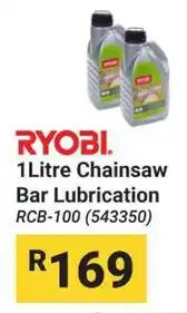 Builders Warehouse RYOBI Chainsaw Bar Lubrication offer