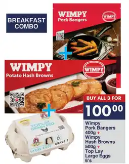 President Hyper Buy all 3 for 100 offer