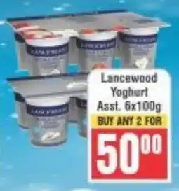 Frontline Lancewood Yoghurt Asst. offer
