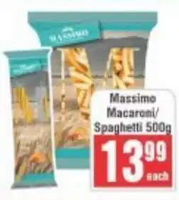 Frontline Massimo Macaroni/ Spaghetti offer