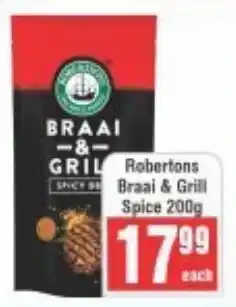 Frontline Robertons Braai & Grill Spice offer