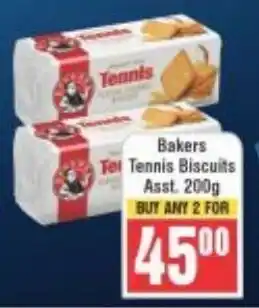 Frontline Bakers Tennis Biscuits Asst. offer