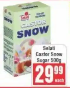 Frontline Selati Castor Snow Sugar offer