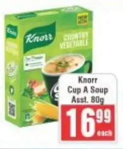Frontline Knorr Cup A Soup Asst. offer