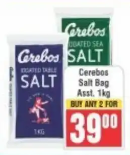 Frontline Cerebos Salt Bag Asst. offer
